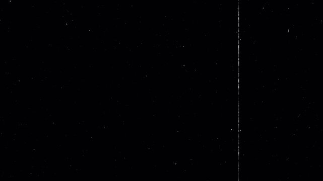 4k stock | Vintage black film grain texture, scratches & dust element alpha channel ProRes retro overlay noise for authentic cinematic old movie style effects.
