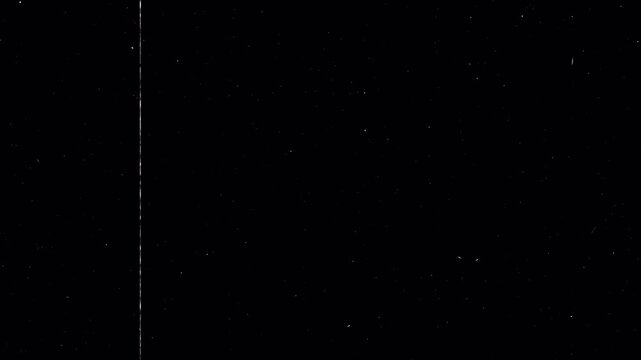 4k stock | Vintage black film grain texture scratches and dust element alpha channel prores overlay cinema ideal for adding a retro look to video projects.