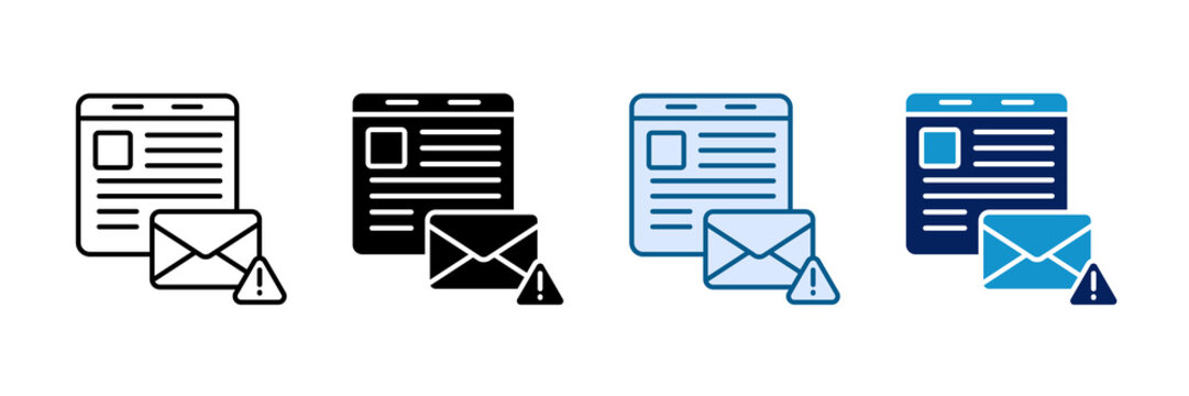 Malware Icon Set Multiple Style Collection