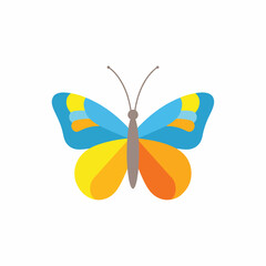 Colorful Butterfly Insect Winged Creature. © Moran