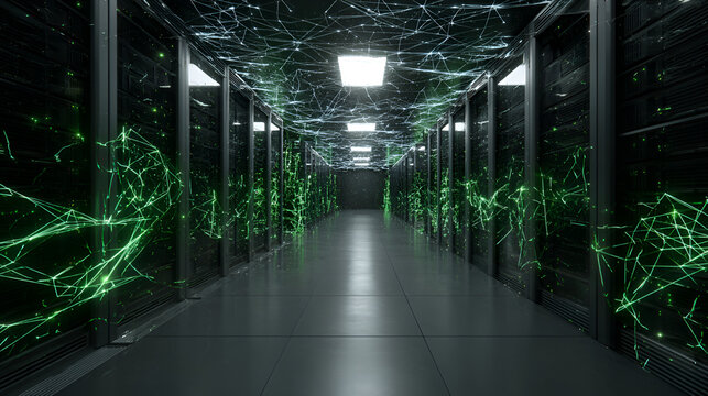 Visualization of a zero trust network in a data center