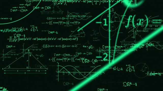 Abstract representation of mathematical formulas and scientific equations