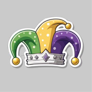 Jester Hat with Crown