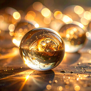 Golden Reflection Orb