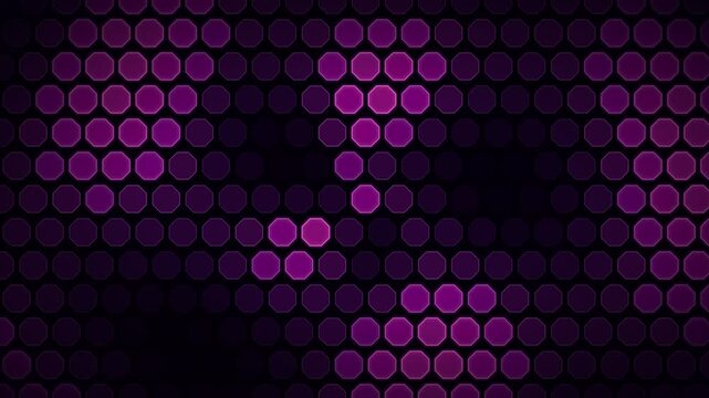 Abstract purple digital halftone pattern background for modern presentation