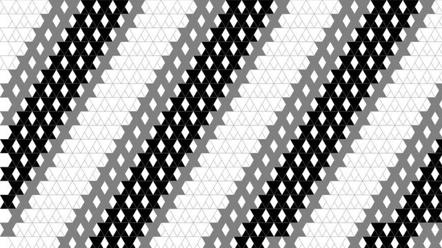 Abstract geometric stripe background seamless modern pattern in black white gray