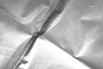 Creased crumpled paper texture overlay effect, png wrinkled paper surface