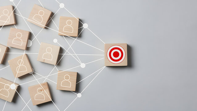 Customer Focus Target Group Management Concept