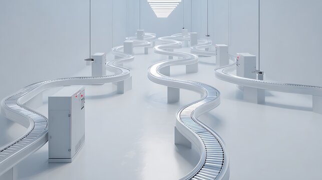 smooth continuous process flow without interruption, workflow automation concept,