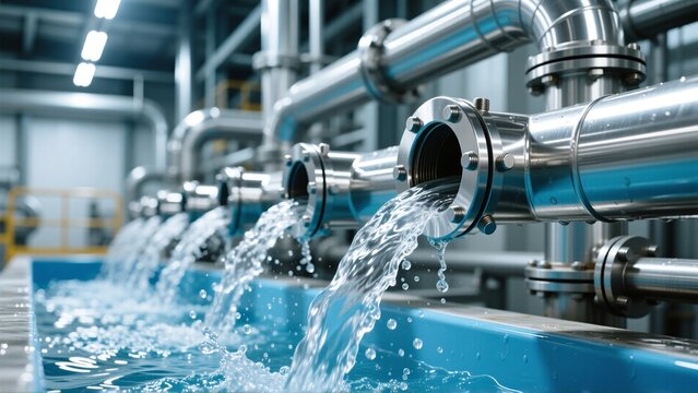 industrial pipes and valves