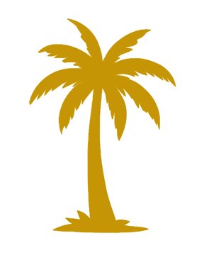 palm tree vector illustration