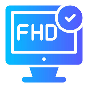 fhd gradient icon