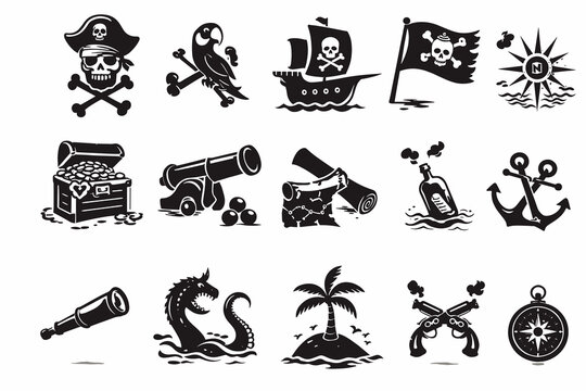 Pirate Adventure Icons