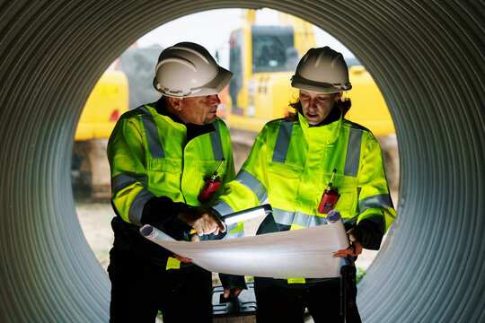 Engineers are checking the integrity and safety of the pipeline	
