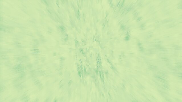 Light green radial burst abstract background with zoom effect from center. Ideal for dynamic presentations, social media graphics, or energetic design projects.