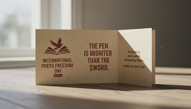 Freedom of the press message