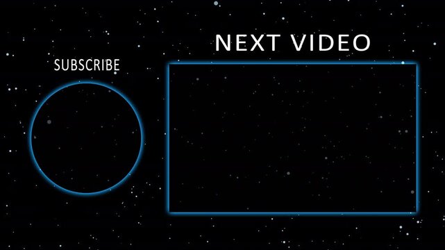 End screen theme. Simple animated end screen. thanks for watching subscribe like comment share. YouTube End Screen. End screen video template, channel. Social media.