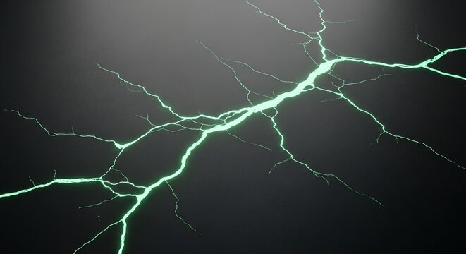 Abstract energy lightning
