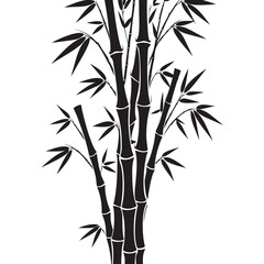 Fototapeta premium bamboo vector illustration