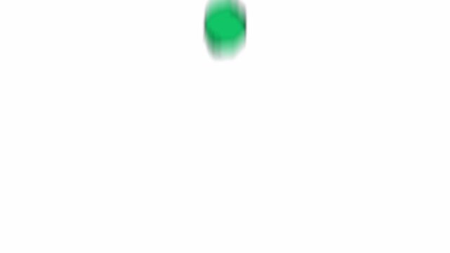 Transition animation to a simple dollar logo shape 