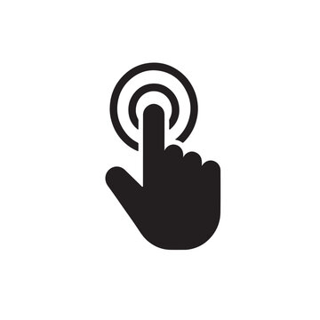 hand cursor icon vector