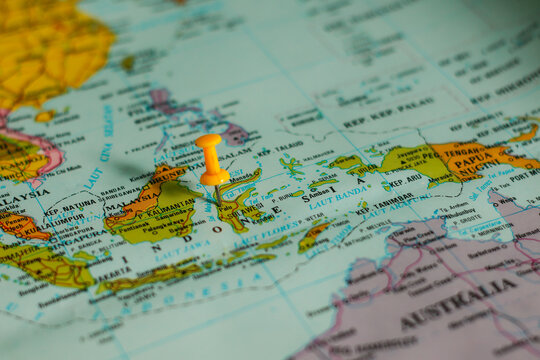 Map of the Indonesian archipelago