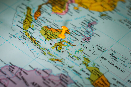Map of the Indonesian archipelago