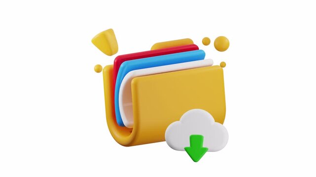 Suitable for presentations, websites, and documents related to cloud storage and file sharing services. Perfect for tech and business concepts.
