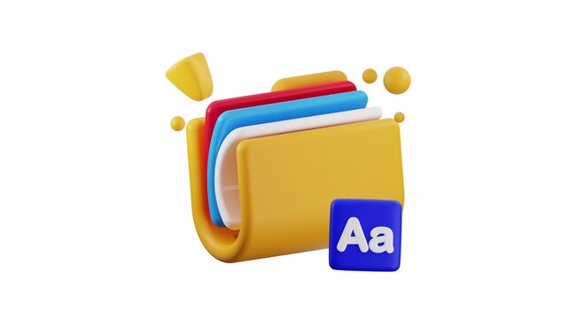 Ideal for presentation software, business websites, or officerelated designs. Bright, vibrant folders and documents in one convenient icon.