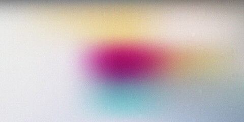 Obraz premium Abstract Colorful Grain Texture Background with Soft Gradient Blurs and Lo-Fi Noise Aesthetic