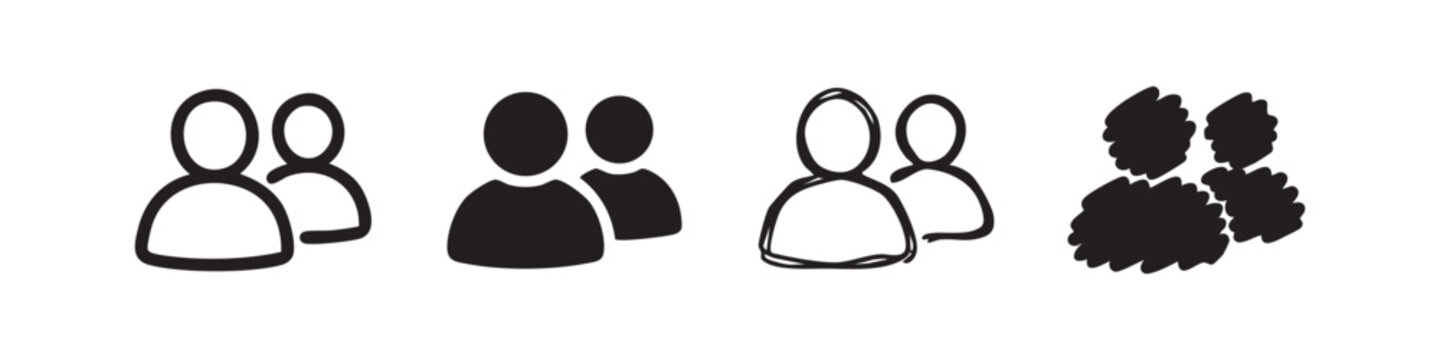 Two users profile avatar icons representing team or friendship
