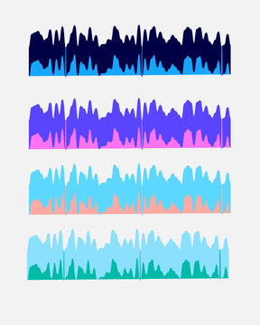 Gradient abstract background with a soft curve and smooth lighting.