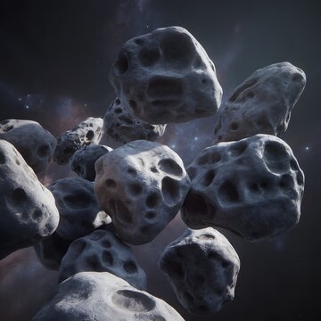 Scanning electron microscope image of rough surface texture
