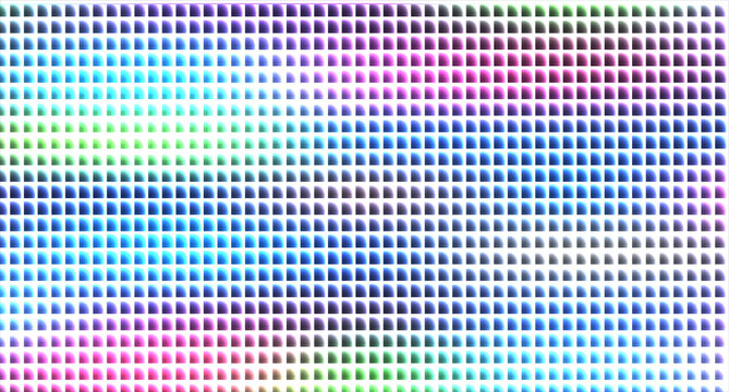 repeating circular gradient pattern multicolored