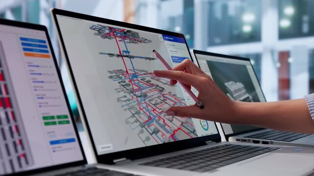 Mechanical Engineer Uses 3D Software