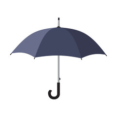 Black umbrella icon. © Elena