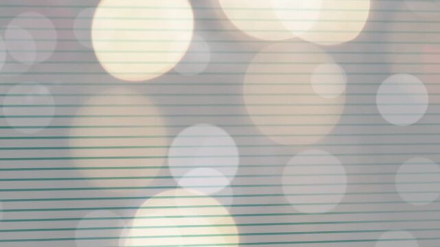 Frames moving, warm bokeh drifting while green-turquoise lines holding grid, evoking mesh light