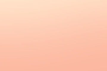 Fototapeta premium Smooth light peach gradient background with subtle color variations transitioning from a soft pale top to a gentle warm orange hue at the bottom creating a calm and clean aesthetic ideal for modern