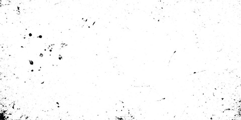 Obraz premium Grungy vector white background with scattered black dust, scratches, and speckles, abstract texture, high contrast, minimal composition.