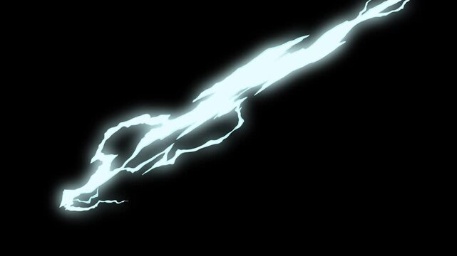Lightning flash fx with alpha channel