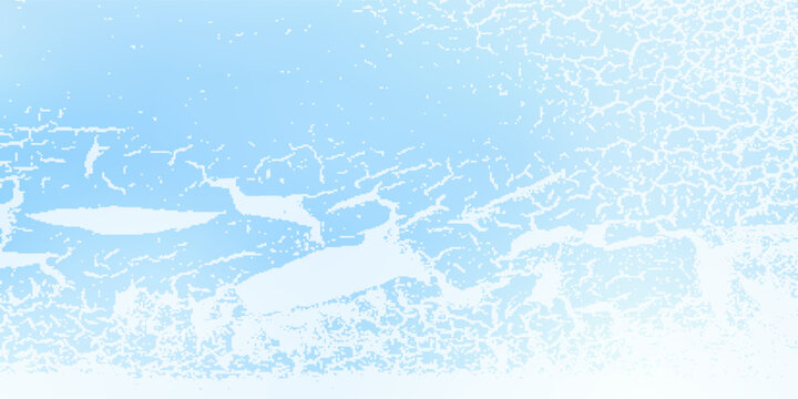 Abstract light blue icy texture background with distressed frost patterns and soft gradient.benner poster vector illustartion eps10