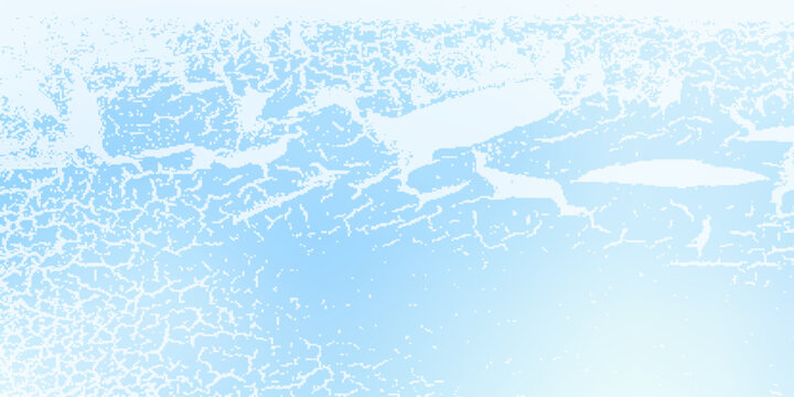Abstract light blue icy texture background with distressed frost patterns and soft gradient.benner poster vector illustartion