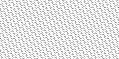 Seamless basketball net pattern, black and white geometric wire texture, abstract fishnet design for sports background. Flat vector illustration isolated on white background. © van