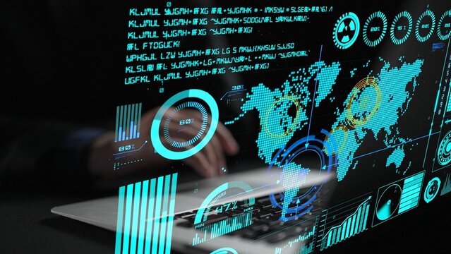 Connection network visualization showing global connection, network communication, digital connection analytic. Connect networks tool support real-time insight and improve connection system. Thunk