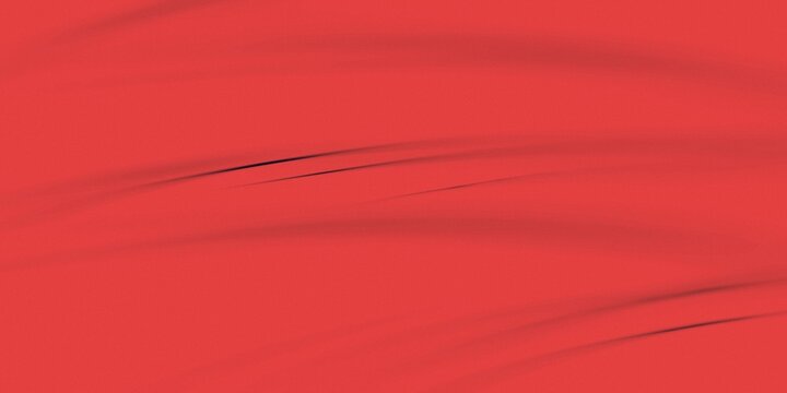 Bright Coral Red Abstract Background with Soft Shadow Streak Lines, Dynamic Energetic Wallpaper