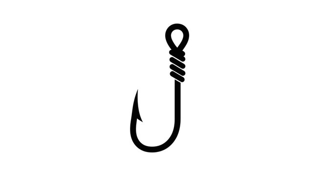 Fishing Hook Closeup.