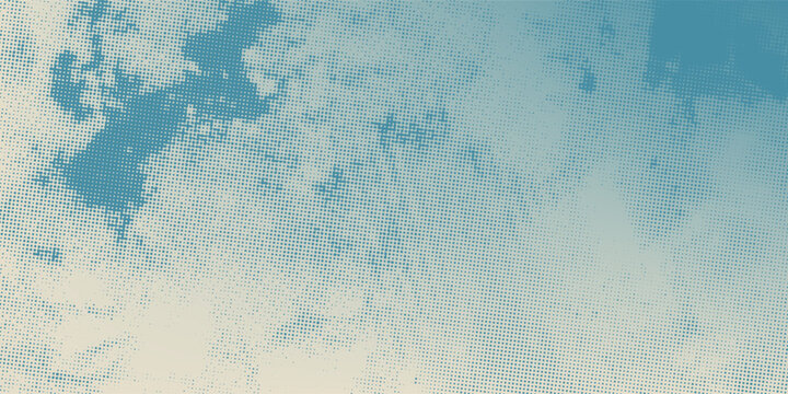 retro sky pattern on old paper background. raster vintage clouds