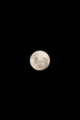 Fototapeta premium full moon in the night sky