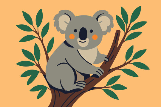 koala bear on tree