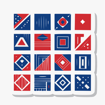 Nautical Signal Flags Pattern